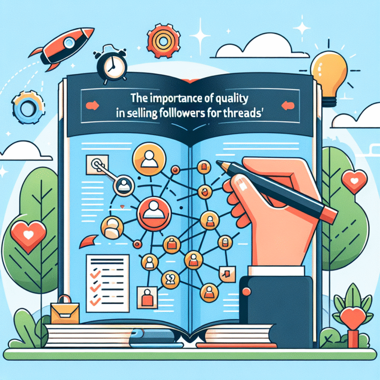 A Importância da Qualidade na Venda de Seguidores para Threads