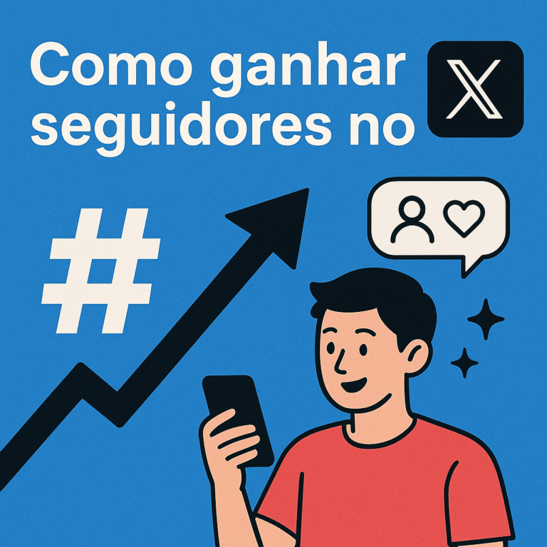 Como Ganhar Seguidores no X: Guia Prático para Crescer com Consistência, Conteúdo e Estratégia