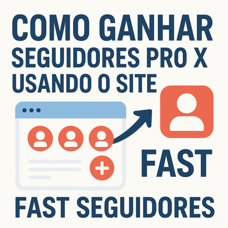 Como comprar seguidores pro X usando o site seguidores-fast.com.br: guia completo e dicas para crescer com segurança