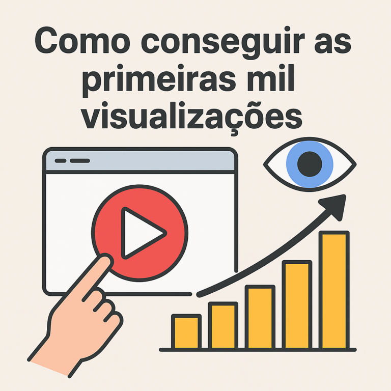 Como conseguir as primeiras mil visualizações (e transformar visitas em audiência real)