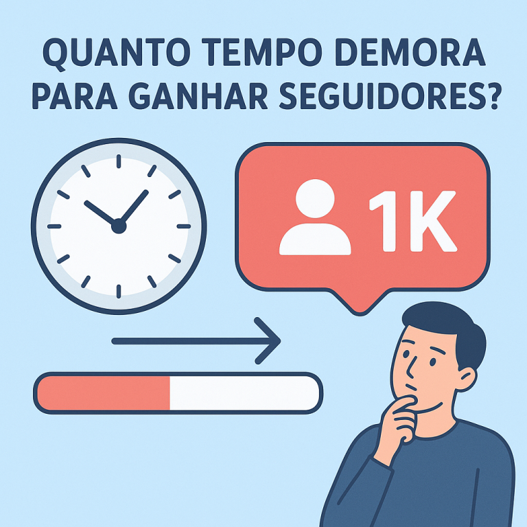 Quanto tempo demora para ganhar seguidores? Guia prático para crescer com estratégia