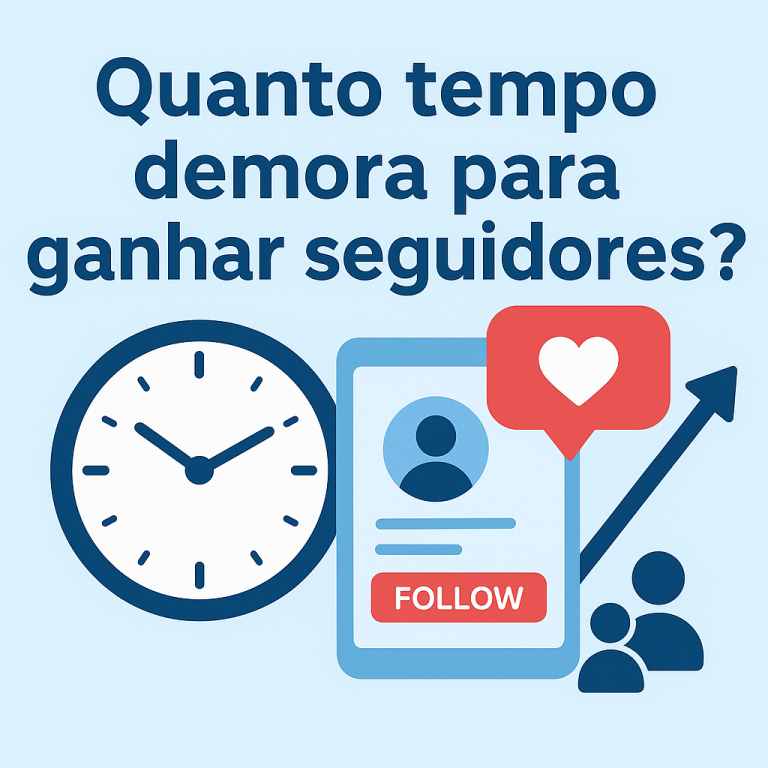 Quanto tempo demora para ganhar seguidores? Um guia prático (e realista) para acelerar seu crescimento